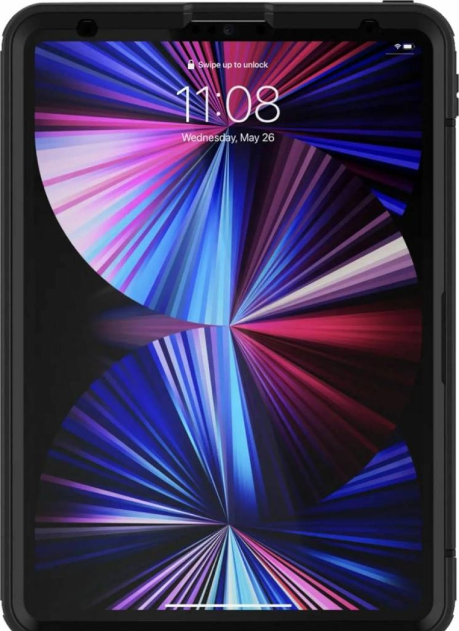 OtterBox Defender Series Case for iPad Pro 11-Inch (All Generations) - Protective Heavy Duty Cover - Black