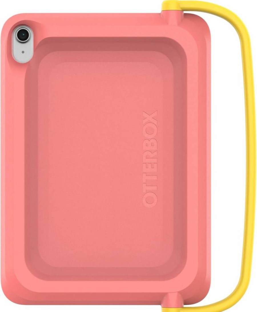 OtterBox Kids Case for iPad 10th Gen & iPad (A16) - Durable Pink Watermelon Seeds Design with Easy Grip Ridges, Easy to Clean (Single Unit, Business Bulk Packaging)
