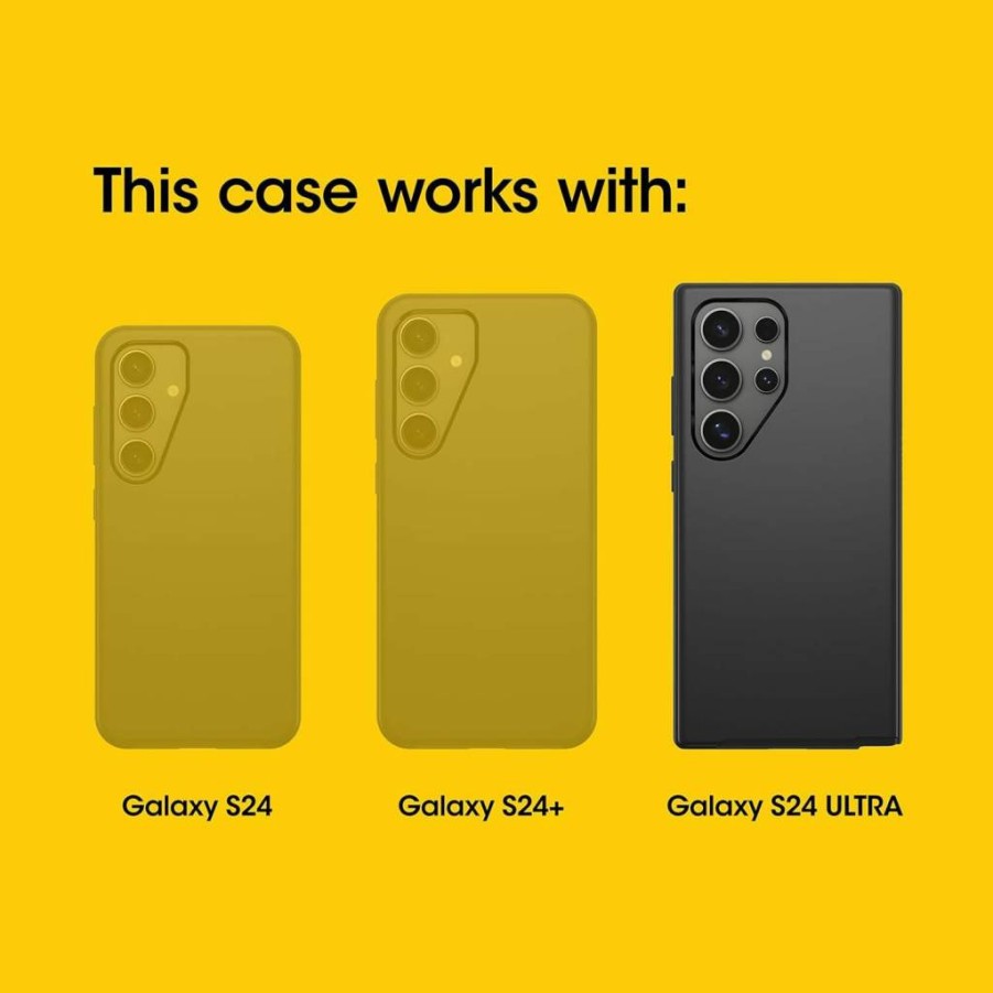 OtterBox Architects Series Polyarmor Premium Clear Phone Case - 60% Recycled Materials, Vivid Clarity & True Touch, Easy Install (Business Bulk Packaging)