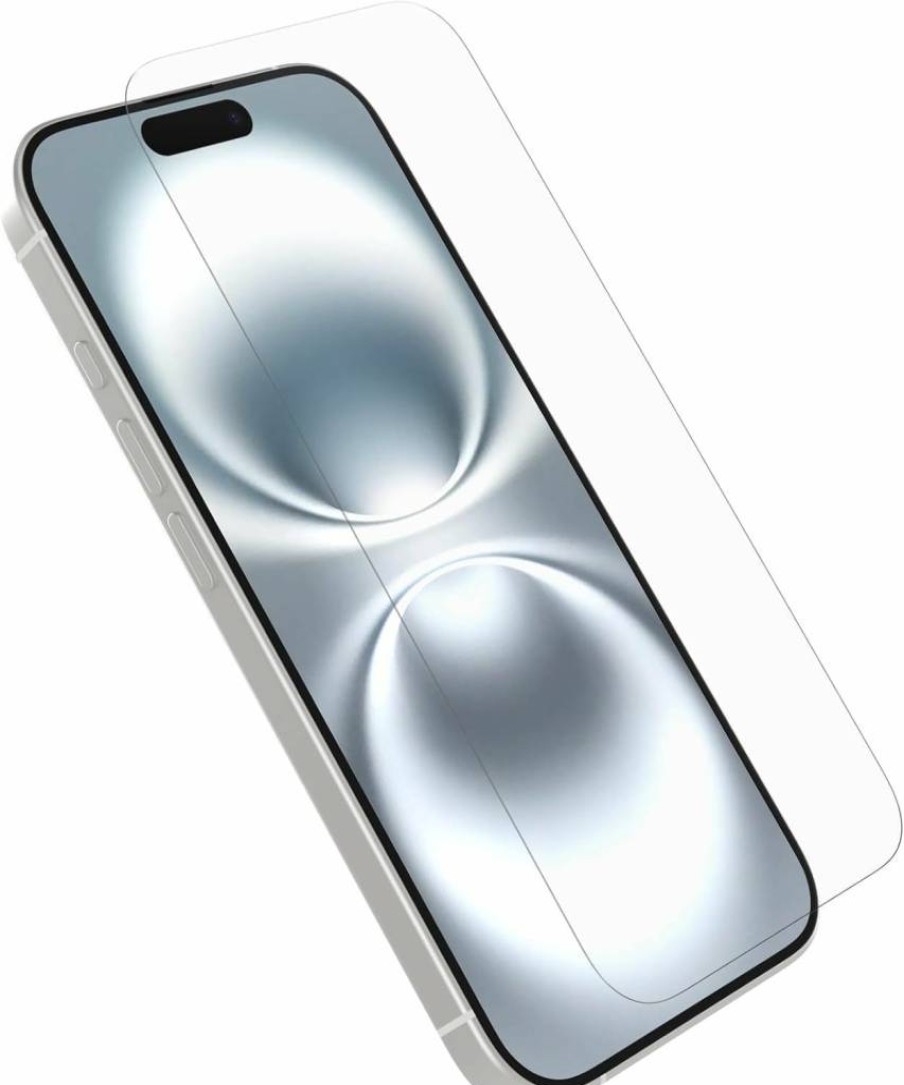 OtterBox iPhone 16 Tempered Glass Screen Protector - Shatterproof HD Clear