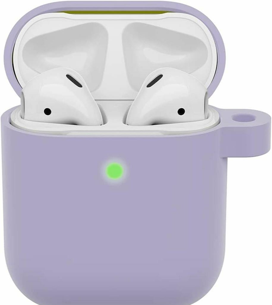 OtterBox Soft Touch Protective Case for Apple AirPods 1st & 2nd Gen - Dark Pink Strawberry Short Design