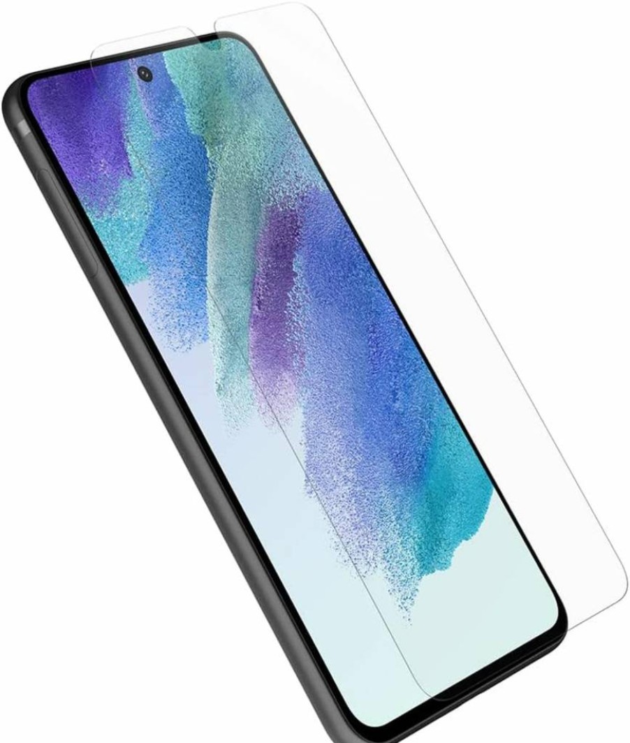OtterBox Galaxy S21 5G Screen Protector - Clear Trusted Glass Gen 2 [2-Pack] Shatterproof & Scratch-Resistant