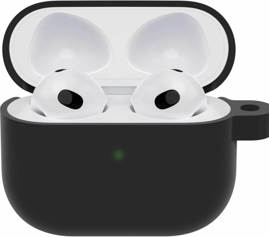 OtterBox Soft Touch Protective Case for Apple AirPods 3rd Generation - Black Taffy