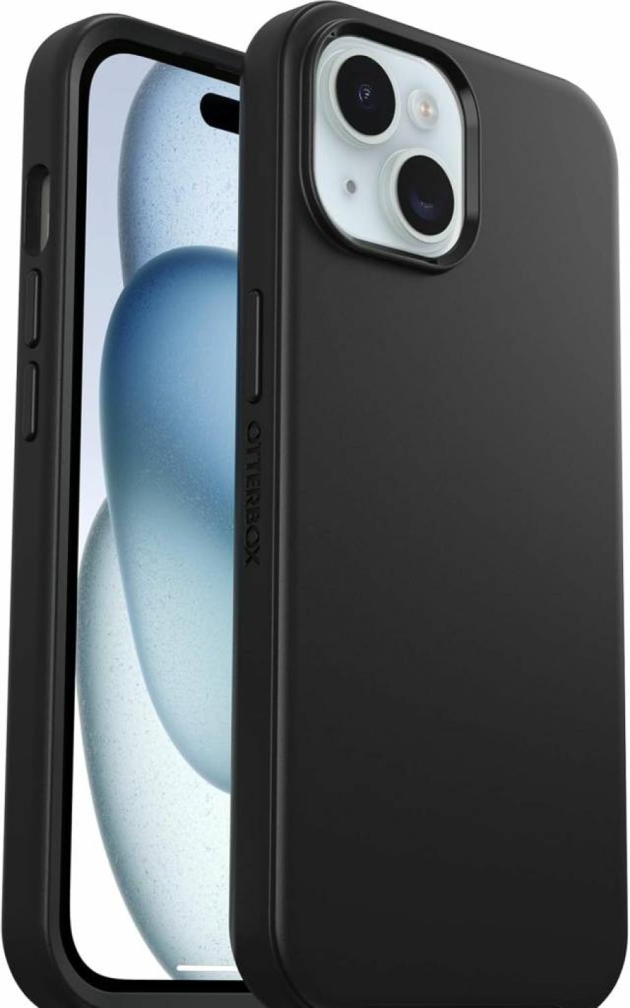 OtterBox Symmetry Series Clear MagSafe Case for iPhone 15, 14, 13 – Ultra-Sleek Protective Cover with Raised Edges | Polybag Packaging