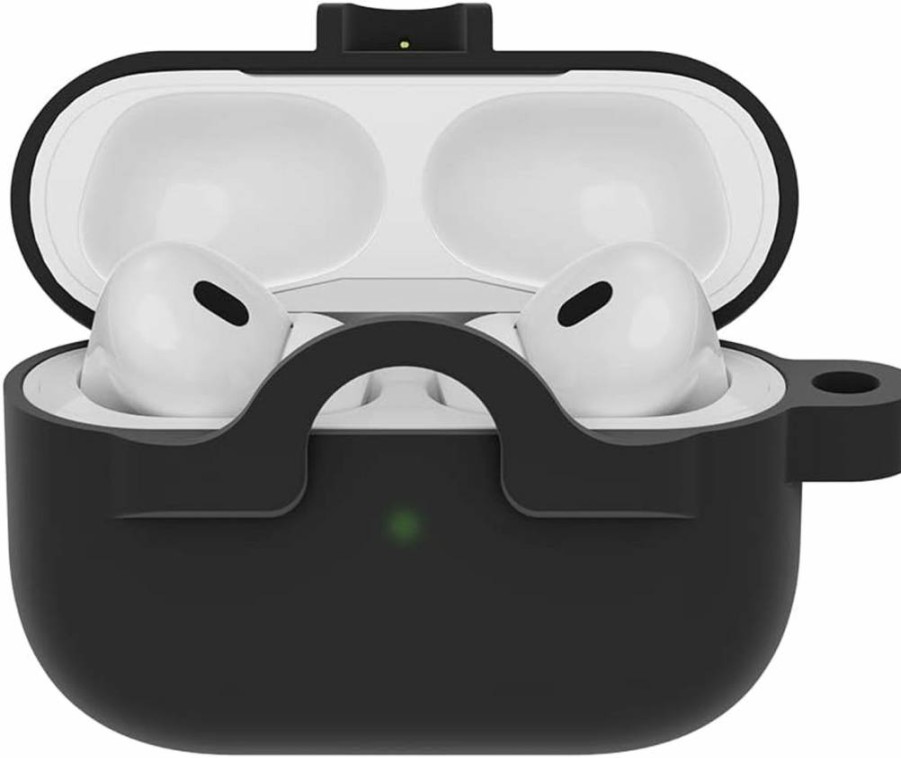 OtterBox Soft Touch Protective Case for AirPods Pro 1st & 2nd Generation - Black Taffy Cover