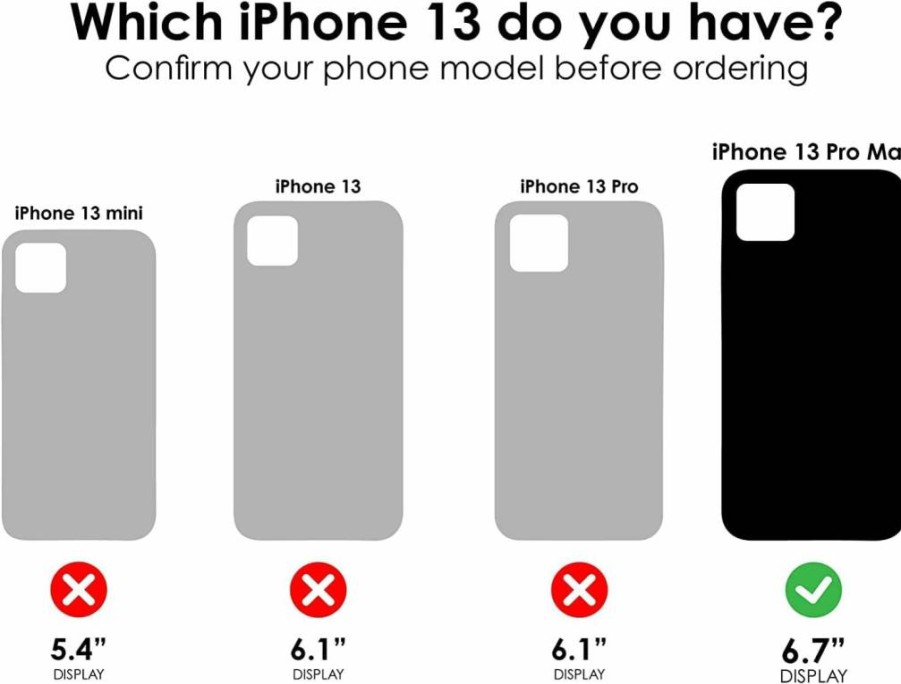 OtterBox Symmetry Series Clear Case for iPhone 13 Pro Max & 12 Pro Max - Slim Protective Cover with Wireless Charging & Raised Camera/Screen Protection
