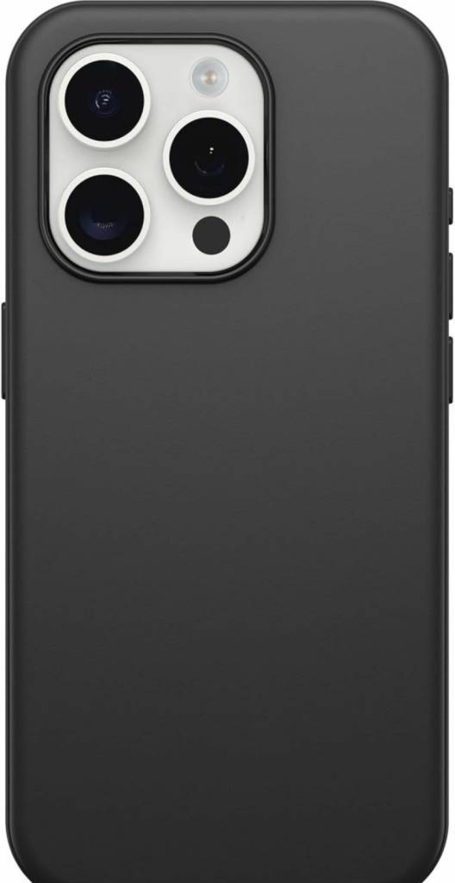 OtterBox Symmetry Series Clear Case for iPhone 15 Pro - Slim Protective Cover with Wireless Charging Compatibility & Raised Edges for Screen/Camera Protection
