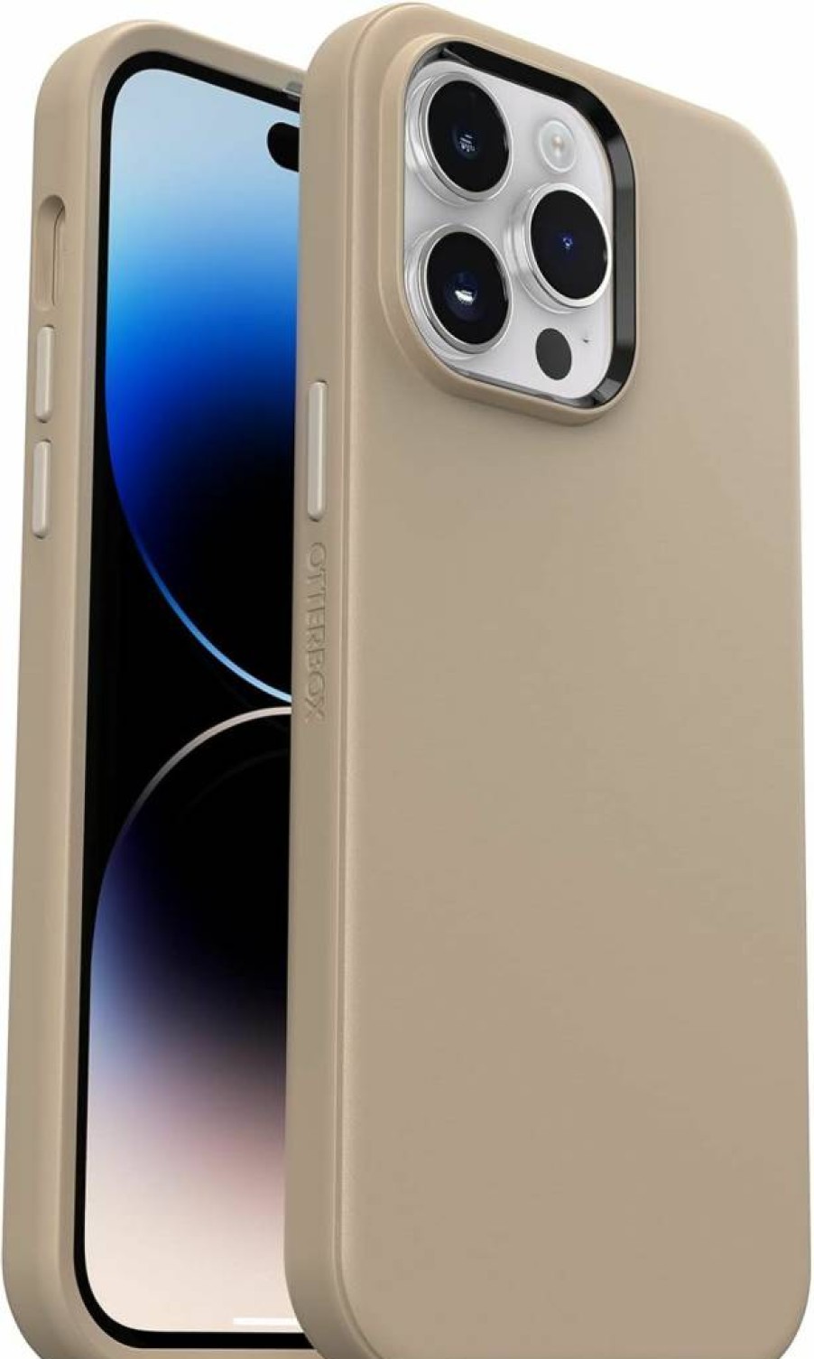 OtterBox Symmetry Series+ Case for iPhone 14 Pro Max - MagSafe Compatible, Ultra-Sleek Design, Protective Raised Edges, Black