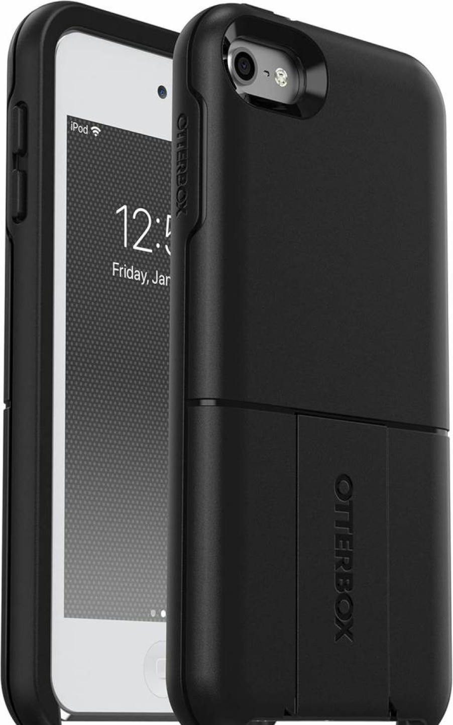 OtterBox Universe Series Protective Case for iPod Touch 5th/6th/7th Generation - Black (Polybag Packaging)