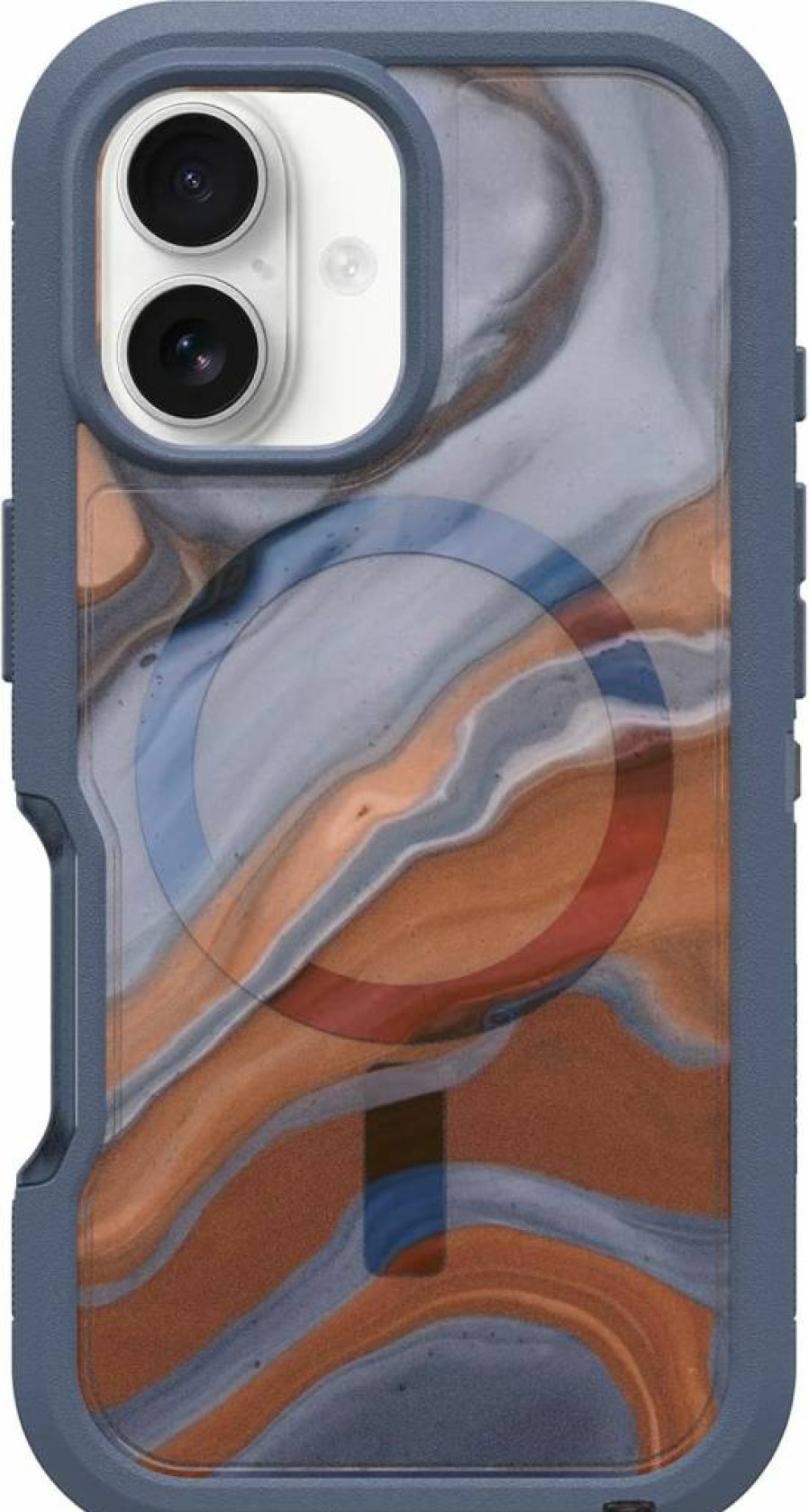 OtterBox Defender Series XT Clear Case for iPhone 16 Pro - Baby Blue Protective Cover