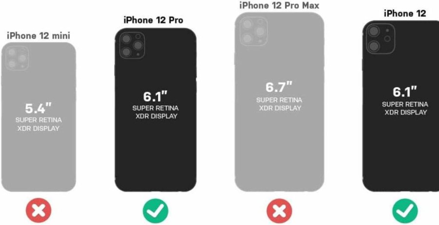 OtterBox Commuter Series Case for iPhone 13 Mini & iPhone 12 Mini - Slim, Tough, Black Protective Cover with Port Protection | Business & Retail Packaging