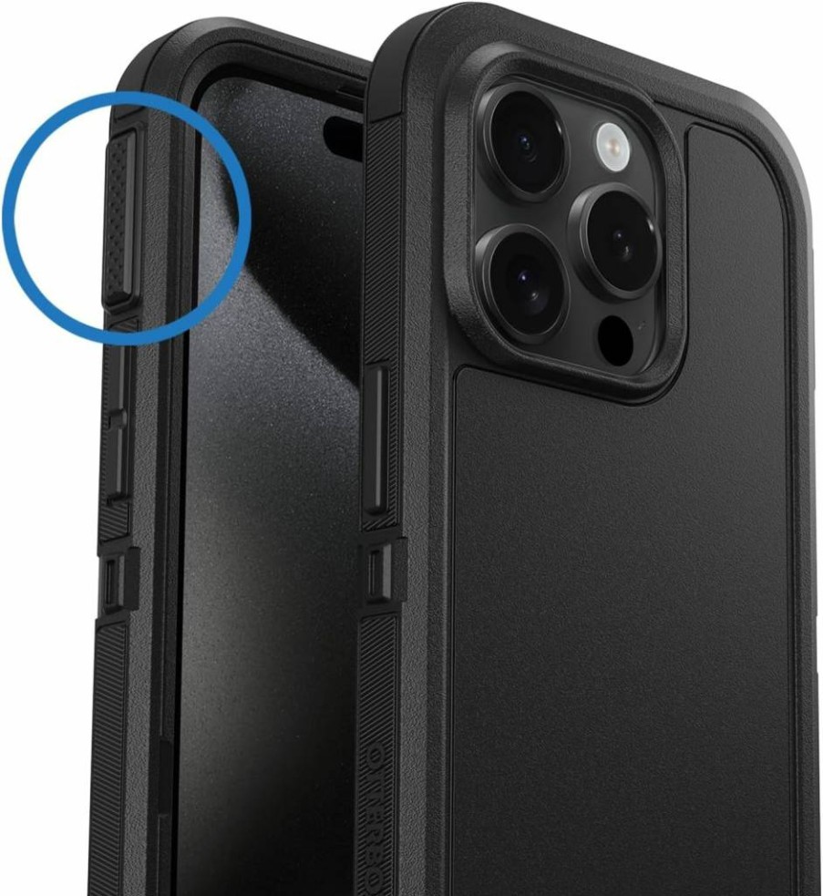 OtterBox Defender Series XT Case for iPhone 15 Pro with Enhanced Action Button - Durable Polybag Packaging for Business Bulk Orders