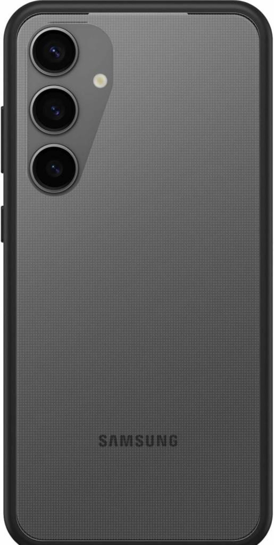 OtterBox Prefix Series Clear Case for Samsung Galaxy S24+ - Slim Protective Cover with Raised Edges, Wireless Charging Compatible