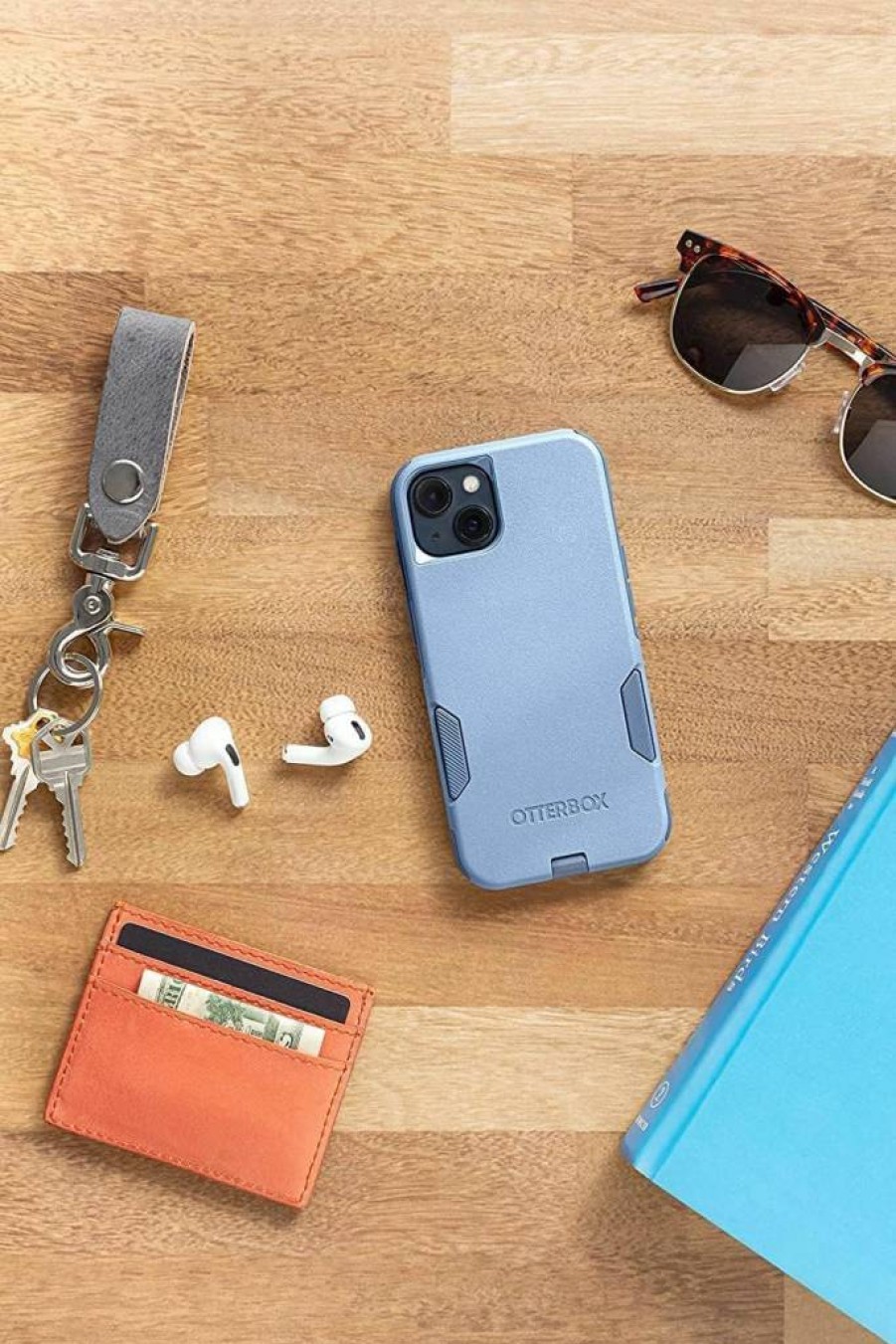 OtterBox Commuter Series Case for iPhone 14 Pro Max - Slim, Tough, Pocket-Friendly with Port Protection | Black Protective Cover