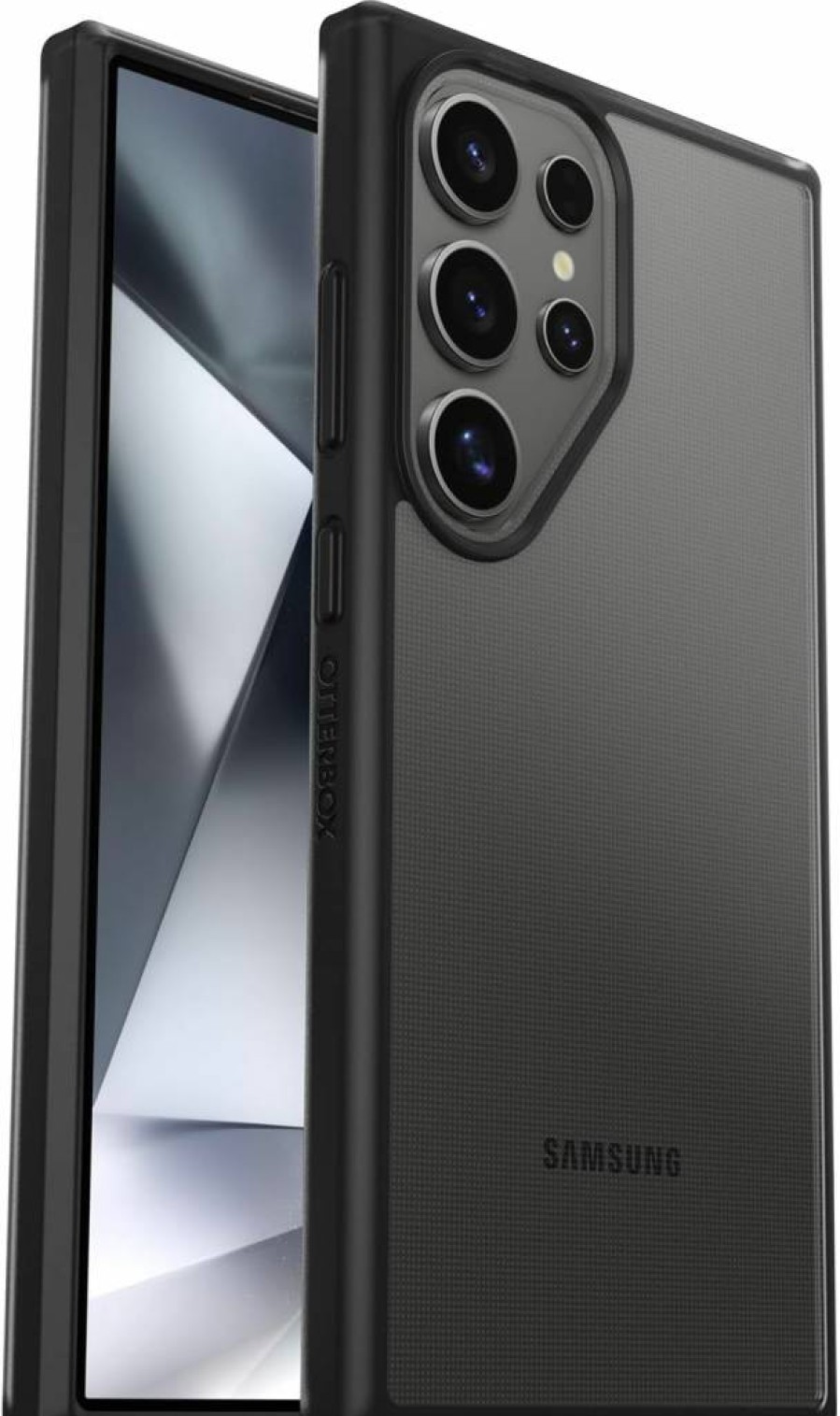 OtterBox Prefix Series Clear Case for Samsung Galaxy S24 Ultra - Slim Protective Cover with Raised Edges, Wireless Charging Compatible