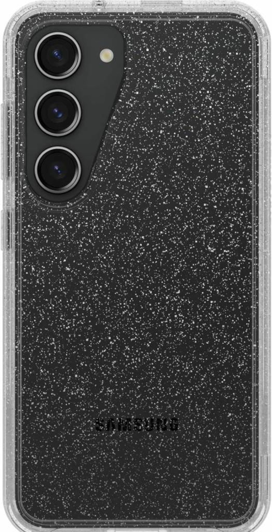 OtterBox Symmetry Series Clear Case for Samsung Galaxy S23 - Slim Protective Cover with Wireless Charging Compatibility & Raised Edges for Screen/Camera Protection