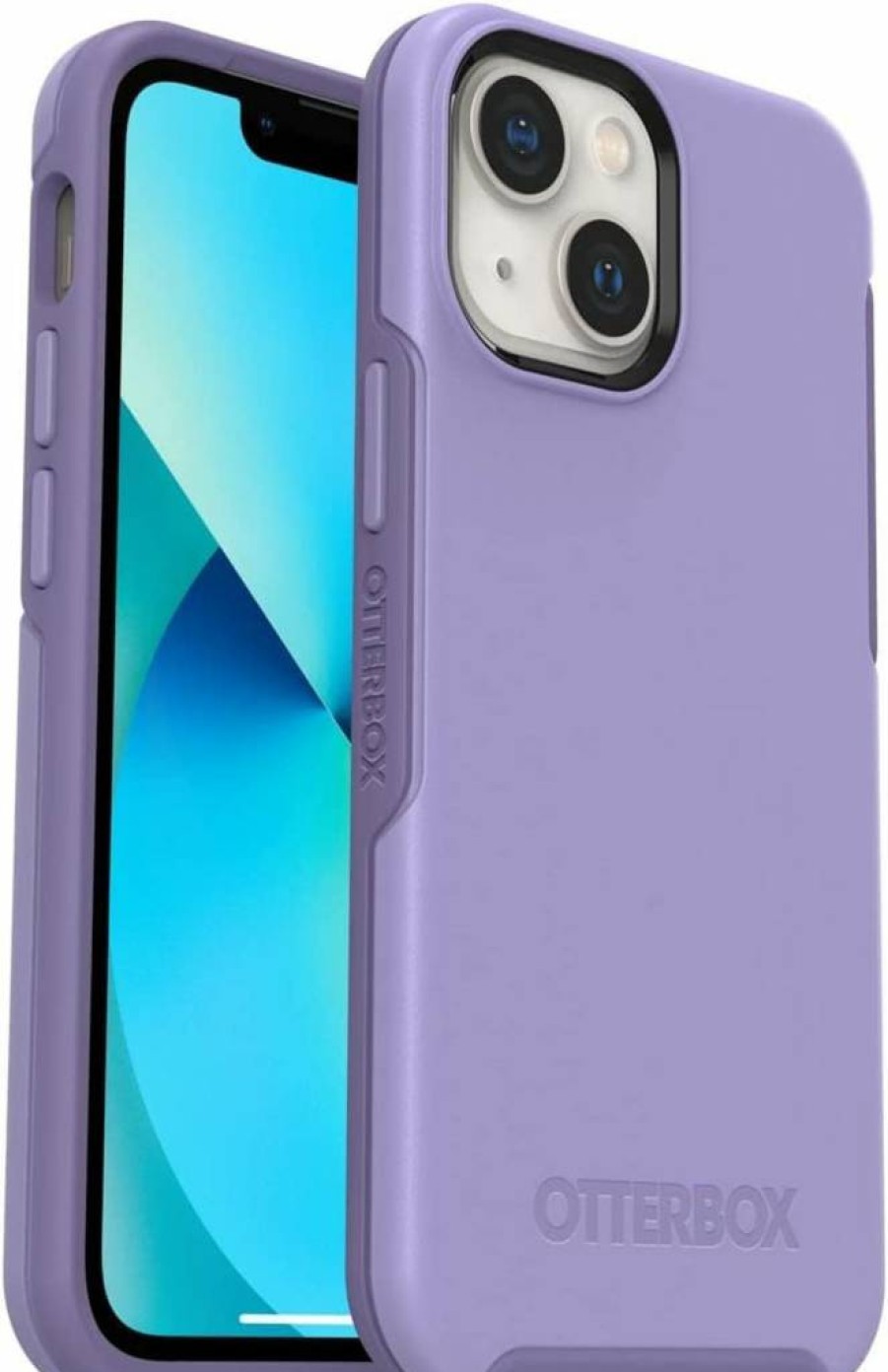 OtterBox Symmetry Series Clear Case for iPhone 13 Mini & iPhone 12 Mini | Ultra-Thin Protective Cover with Wireless Charging & Raised Edges for Screen/Camera Protection