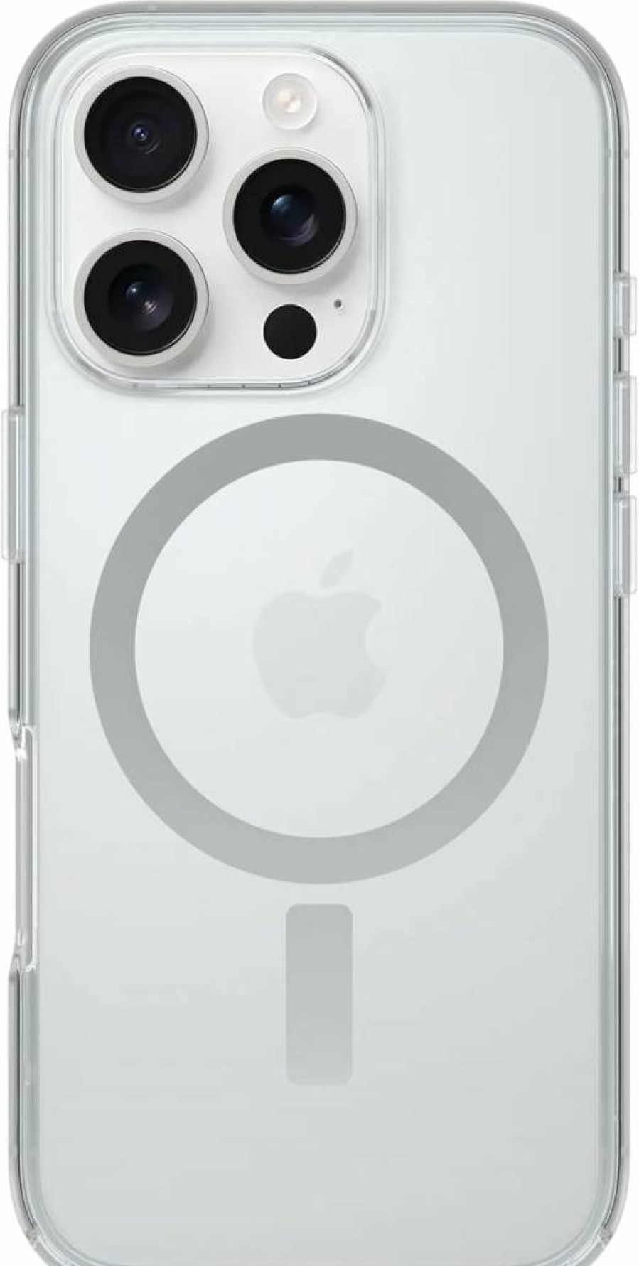 OtterBox Symmetry Series Clear Protective Case for iPhone 16 - Crystal Clear Polybag Packaging (Business Bulk Orders)