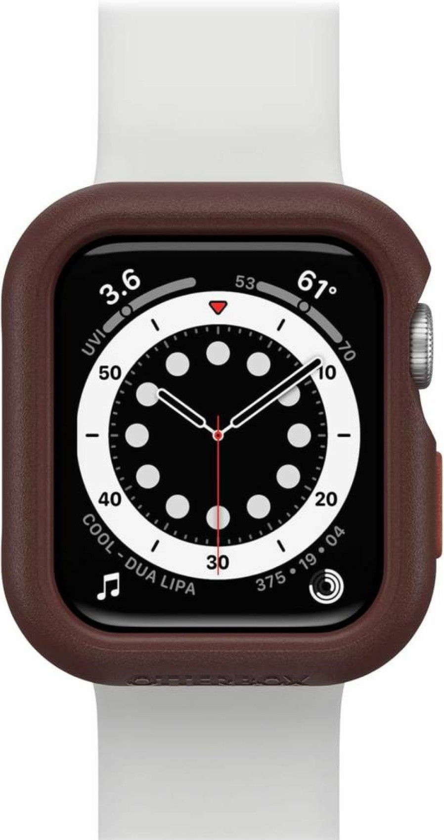 OtterBox All Day Case for Apple Watch Series 4/5/6/SE 40mm - Durable Protective Cover in Brick Red
