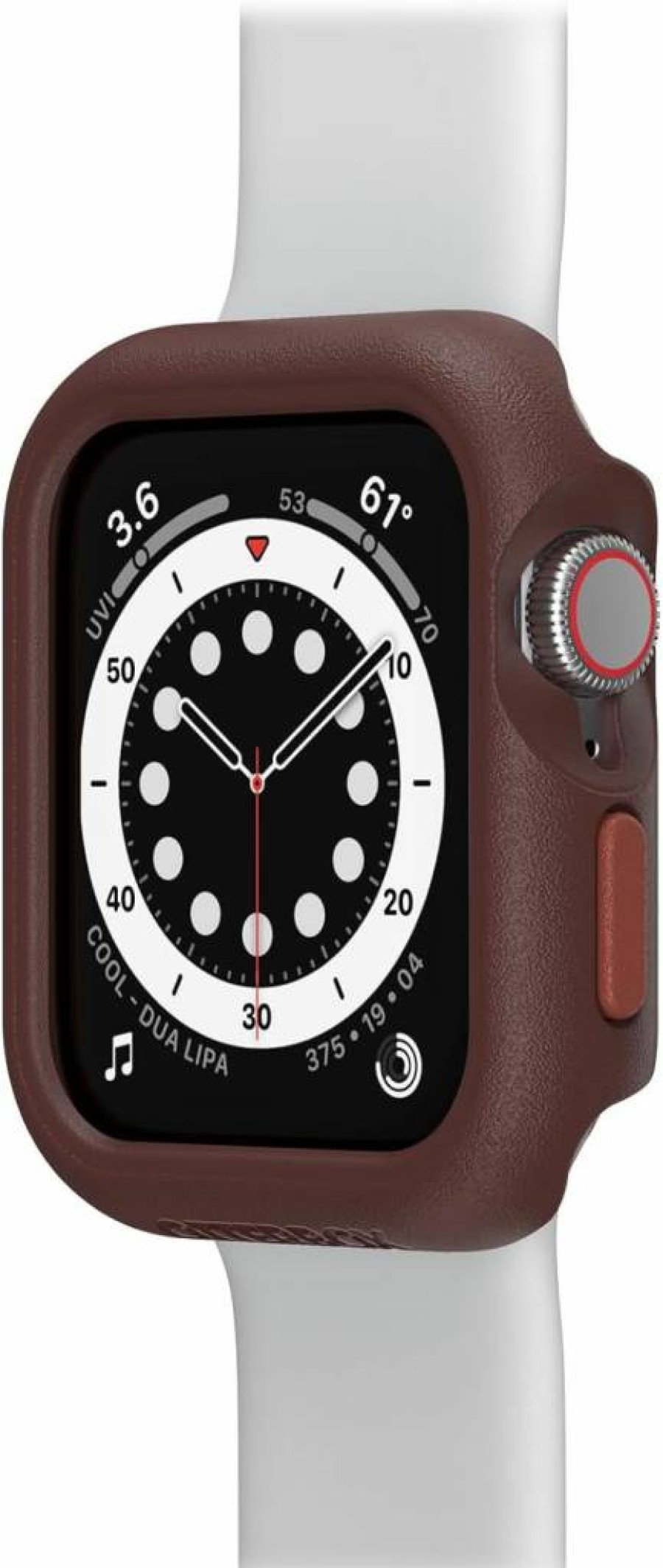 OtterBox All Day Case for Apple Watch Series 4/5/6/SE 40mm - Durable Protective Cover in Brick Red