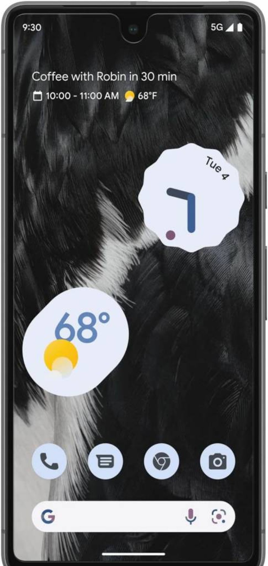 OtterBox Alpha Flex Antimicrobial Screen Protector for Google Pixel 7 - Clear, Anti-Microbial, Scratch Resistant, Easy Install, Bubble-Free