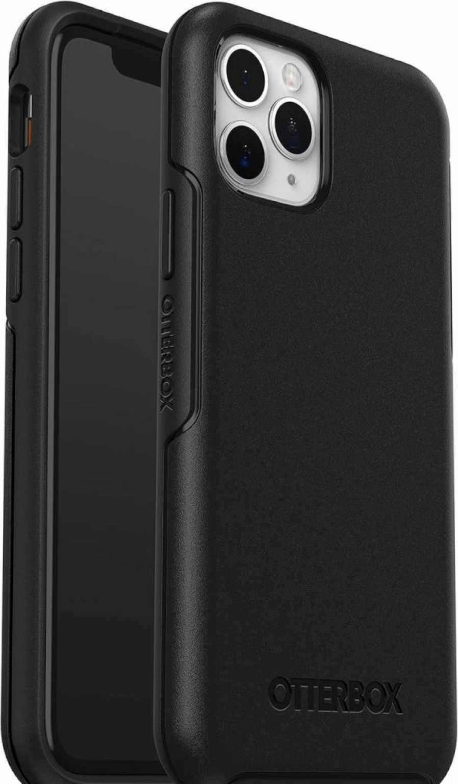 OtterBox Symmetry Series Case for iPhone 11 Pro - Black, Slim Protective Cover with Wireless Charging Compatibility & Raised Edge Protection