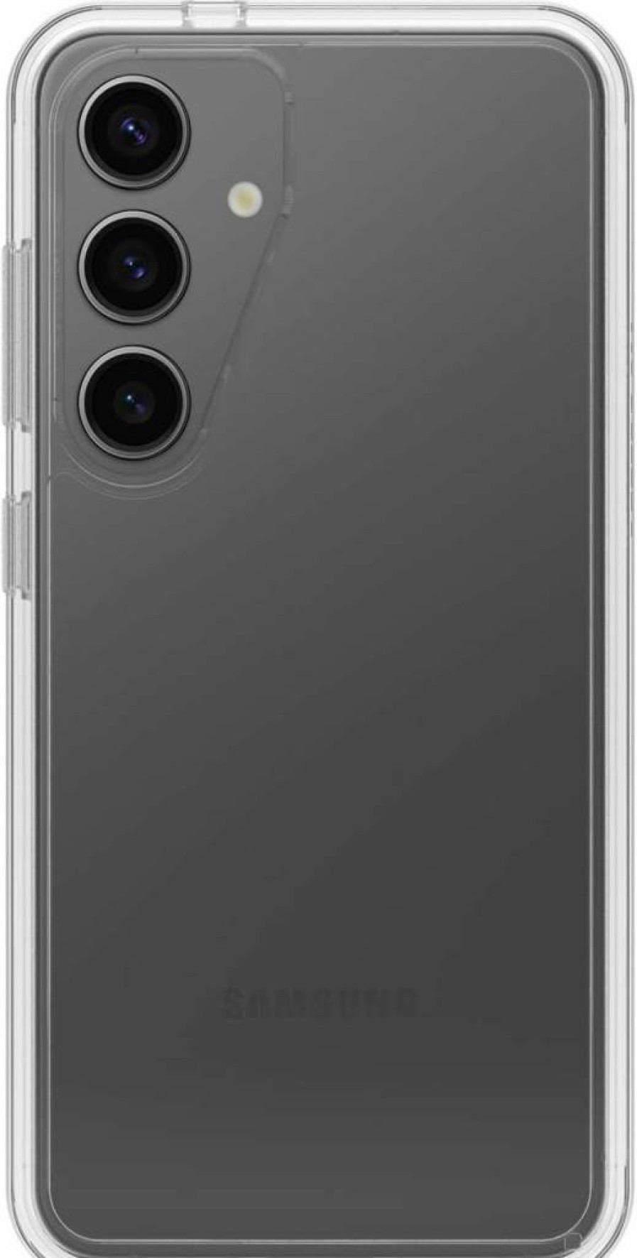 OtterBox Symmetry Series Clear Case for Samsung Galaxy S24 - Ultra-Sleek Protection, Wireless Charging Compatible, Raised Edges for Camera & Screen Defense