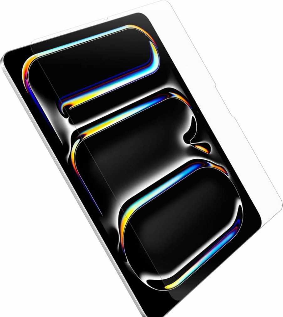 OtterBox Antimicrobial Tempered Glass Screen Protector for iPad Pro 13-Inch (2024/M4) - Scratch Resistant, Fingerprint Proof, Bubble-Free Installation, Enhanced Touch Sensitivity