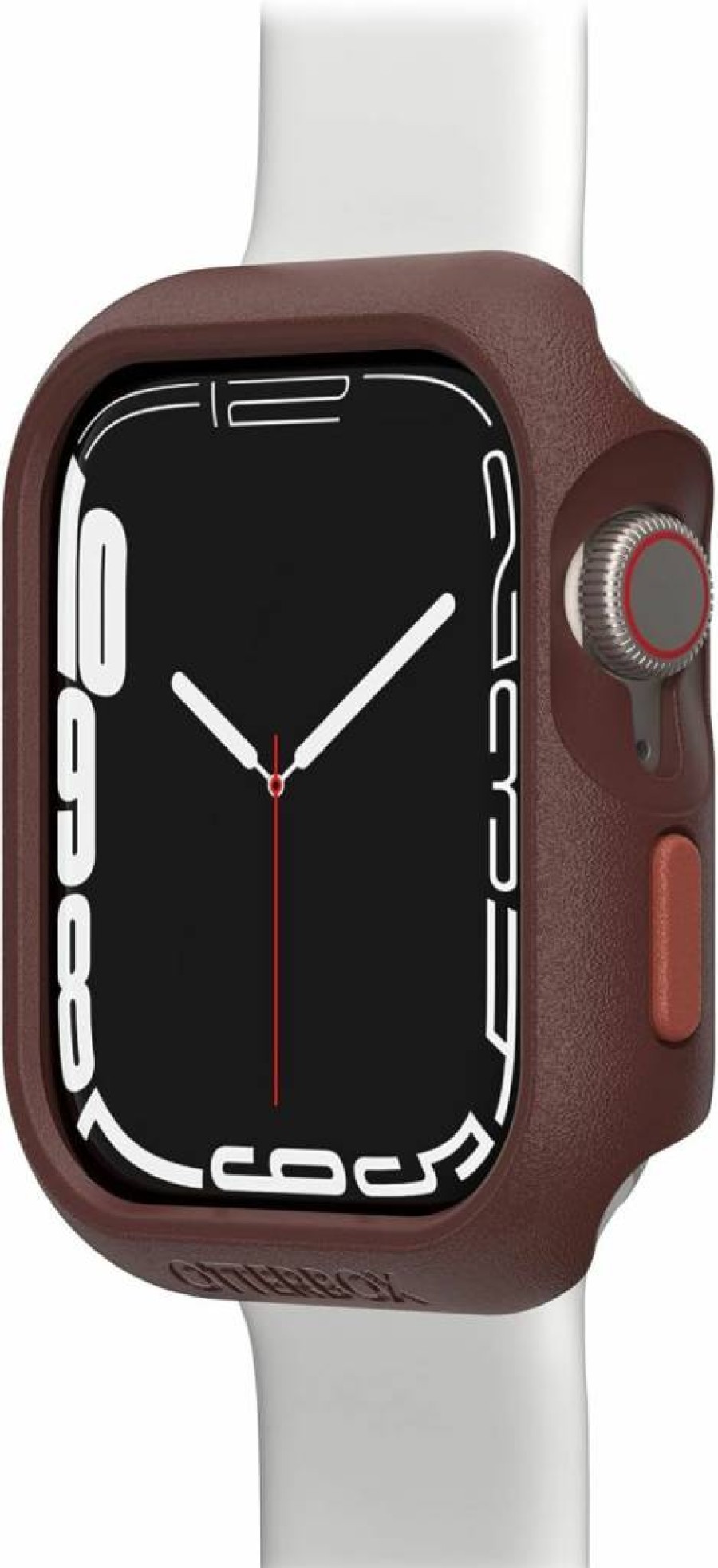OtterBox All Day Protective Case for Apple Watch Series 7/8/9 45mm - Durable Red Cover (Union Station Design)